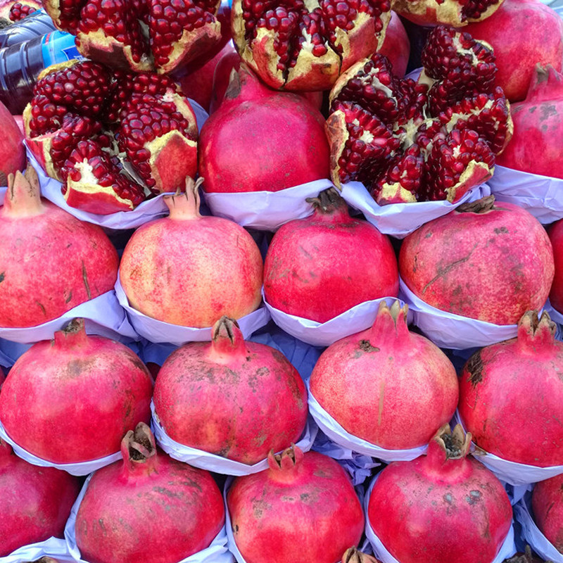 石榴和田新疆皮亚10斤特级丑石新鲜当季水果石榴