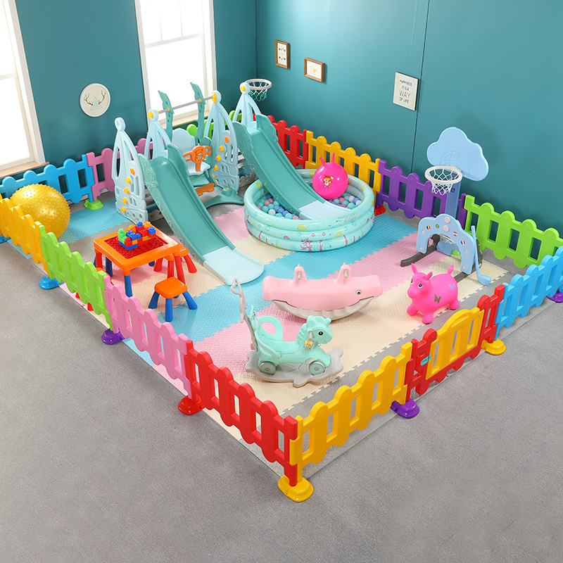 小型家庭游乐场滑滑梯幼儿园儿童乐园室内家用大宝宝滑梯秋千组合