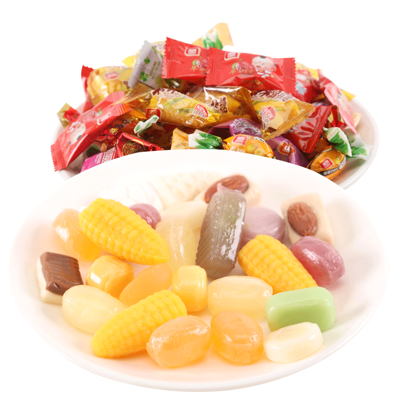 雅客集锦糖5斤混合散装结婚喜糖婚庆糖果婚宴伴手礼杂拌糖2500g