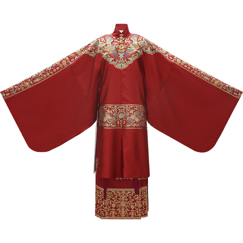 【红妆融熠】花朝记方舆系列凤鸾华灯四时花妆花竖大斜襟长袄马面