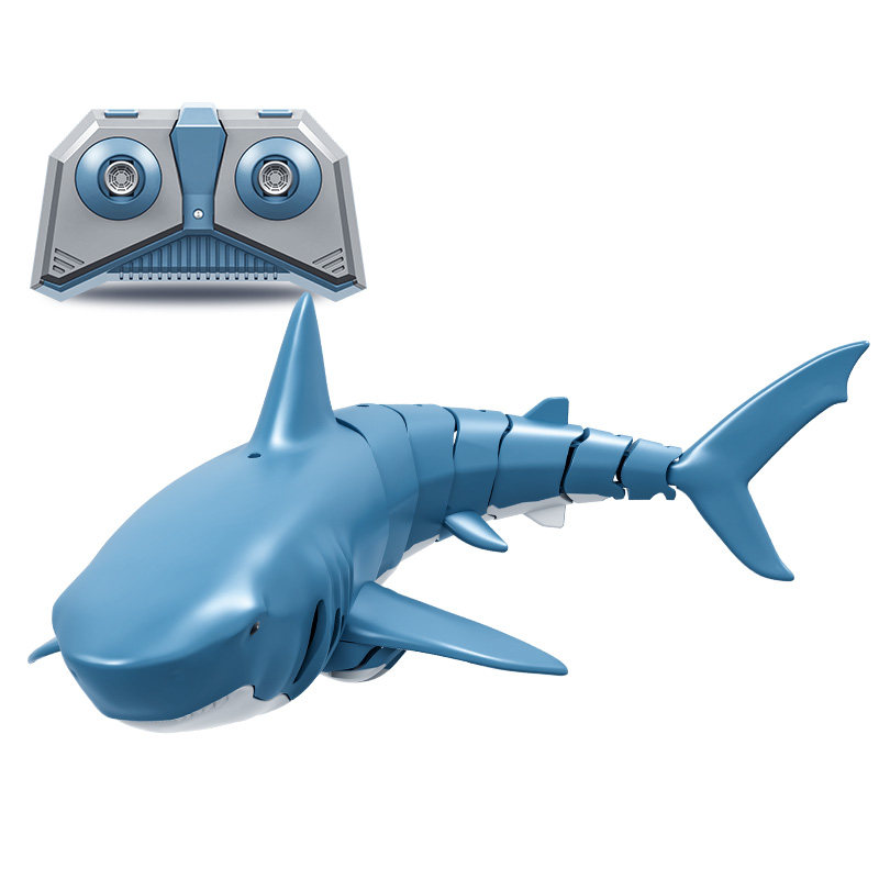 鲨鱼摇摆电动仿真遥控仿生水上游泳儿童益智玩具电动