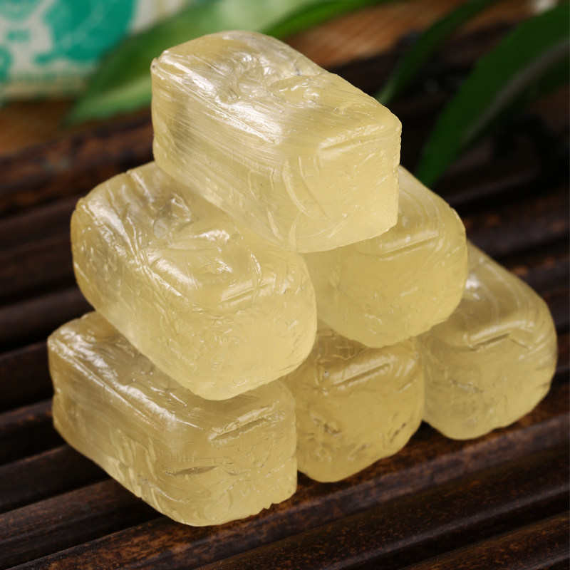 薄荷绿叶老式硬糖清凉润喉提神醒脑学生防困传统糖果