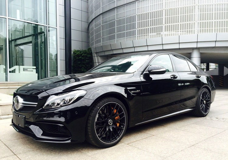 奔驰适用于c63c200cla200c180c260e300glc改装轮毂