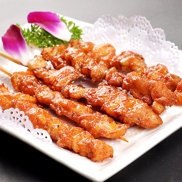 澳洲大串调理鸡肉串烧烤食材里脊肉串商用里鸡半成品200支900g