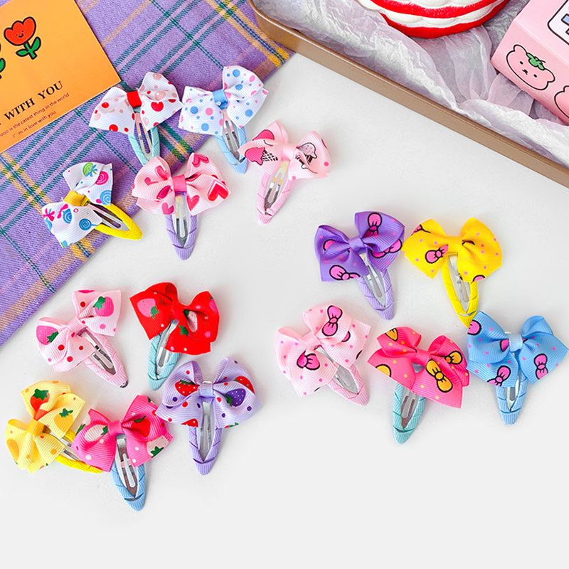 蝴蝶结头饰发夹儿童女孩发卡可爱爱宝宝发饰女童发饰