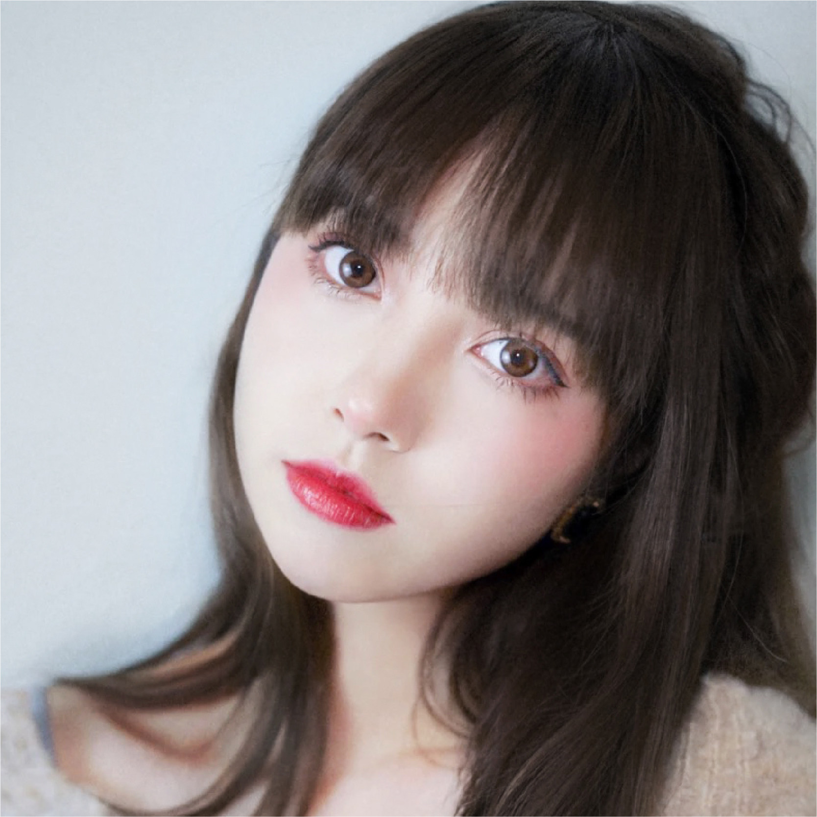 刘海假发女齐刘海发片前刘海真发漫画刘海女自然头发帘无痕假刘海