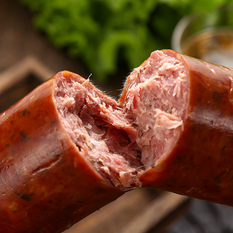 俄罗斯风味香肠淀粉俄式贵族纯肉火腿肠即食下饭包装即食肠类