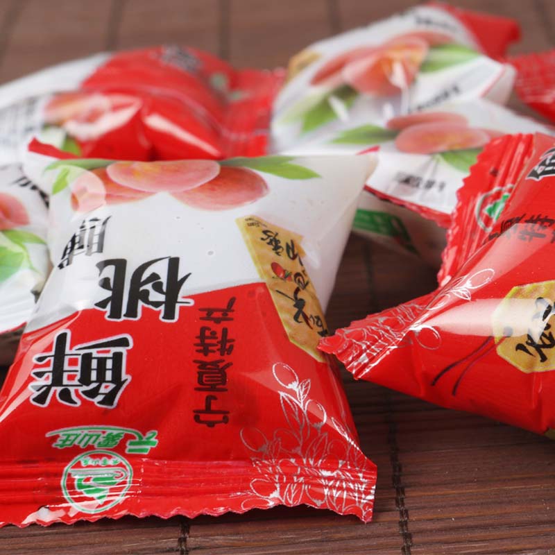 果脯宁夏云雾山庄彭阳黄桃脯200g2袋水蜜桃特产杏仁