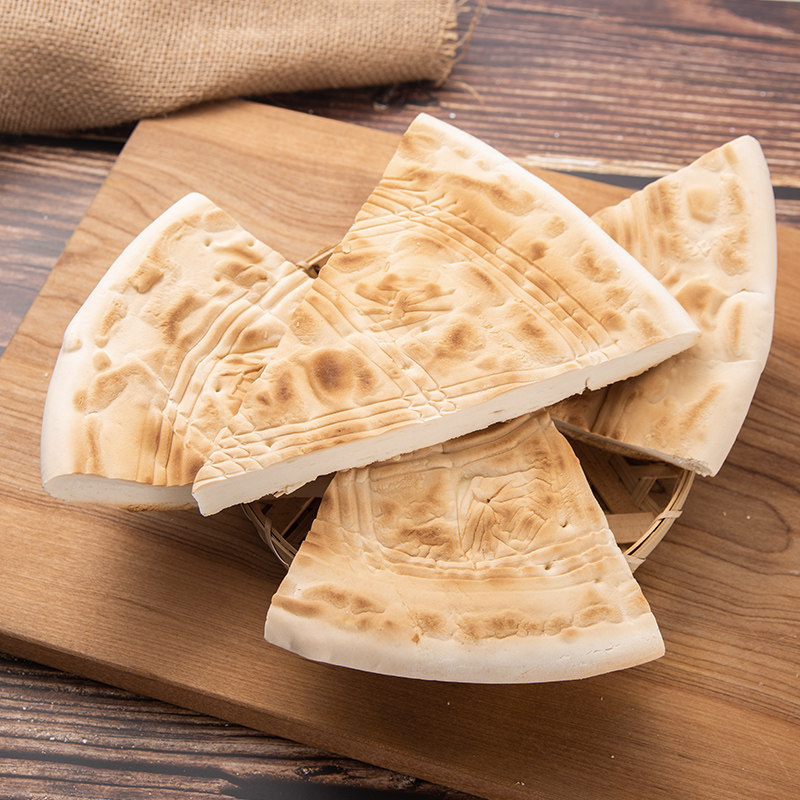 锅盔食大馍即饼泡大锅老面一个四斤面食原味包点