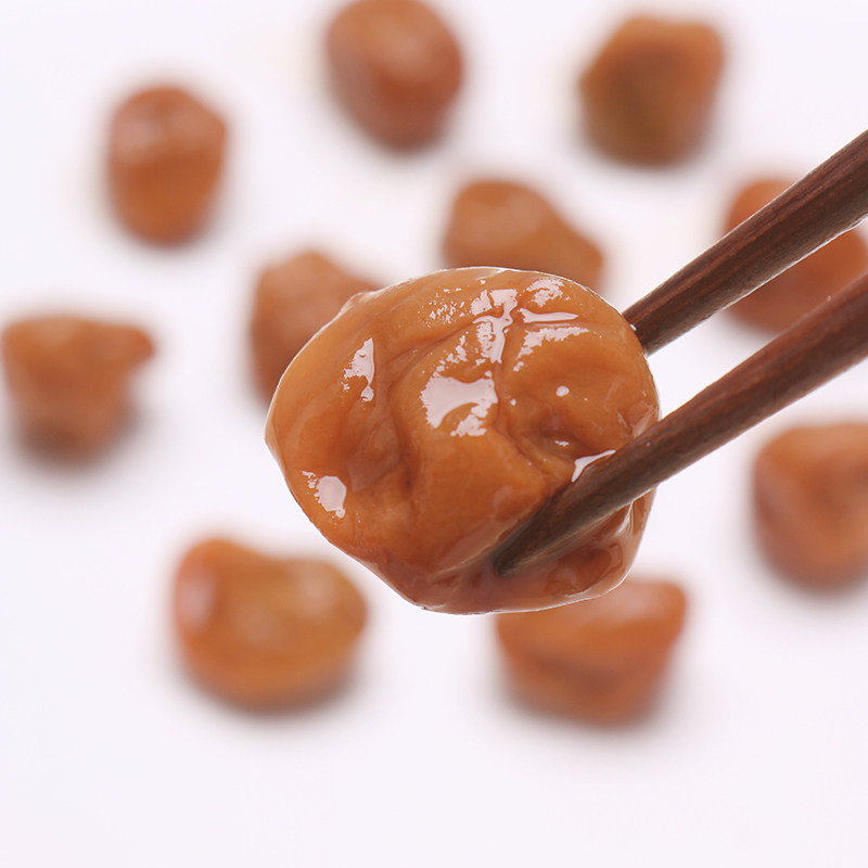 日式拌饭蜂蜜日本调味梅干茶泡饭2盒装饭团调味品梅类制品
