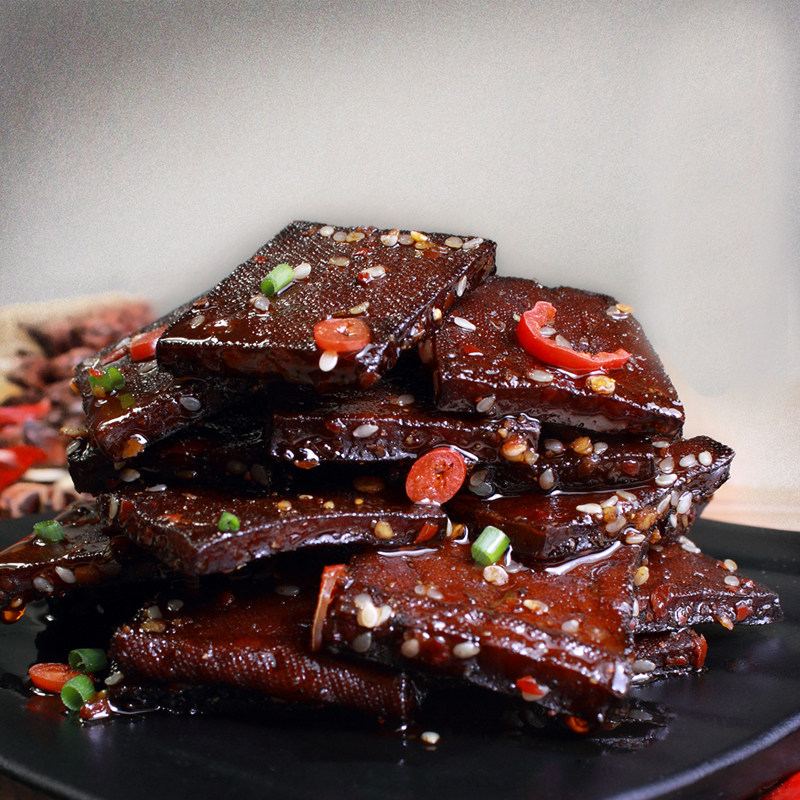 湖南特产 麻辣豆腐干平江香干酱干网红辣条 辣片小吃辣味年货零食