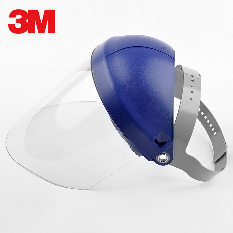 3m面罩透明飞溅防化化学液体耐酸酸碱冲击防护面具