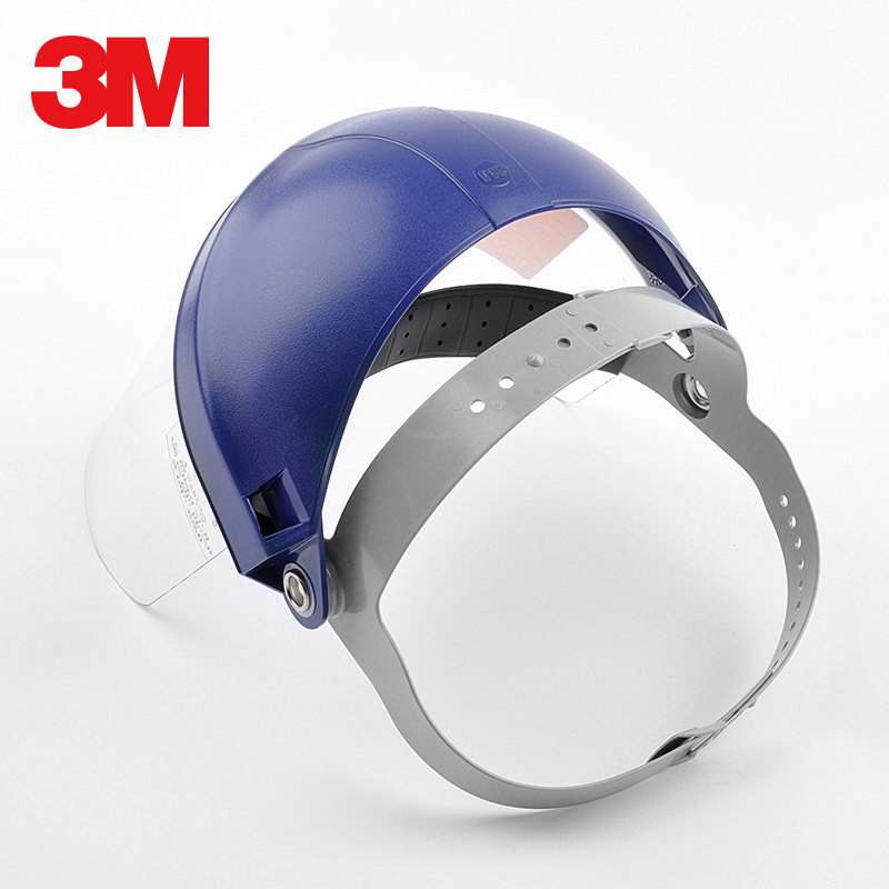 3m面罩透明飞溅防化化学液体耐酸酸碱冲击防护面具