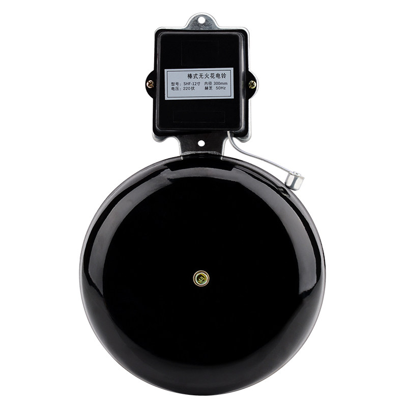 12寸电铃自动打铃器工厂上下班学校下课上班铃声器220v响铃定时铃