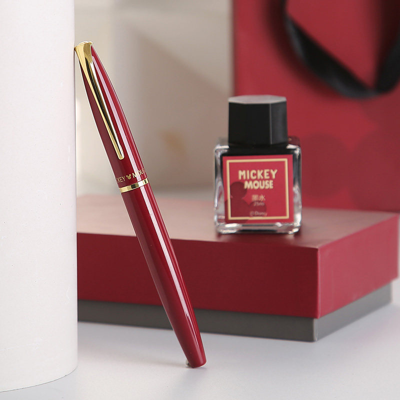 钢笔书法kinbor礼物生日节日女生卡通小清新笔明钢笔