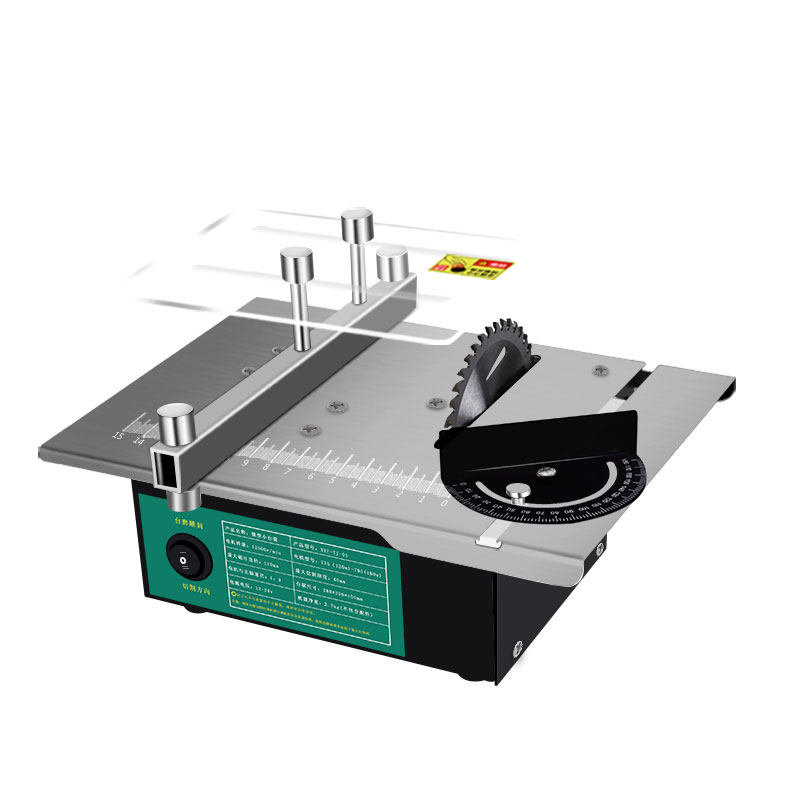 台锯机台切割机切割多功能微型木工精密台式电锯台锯