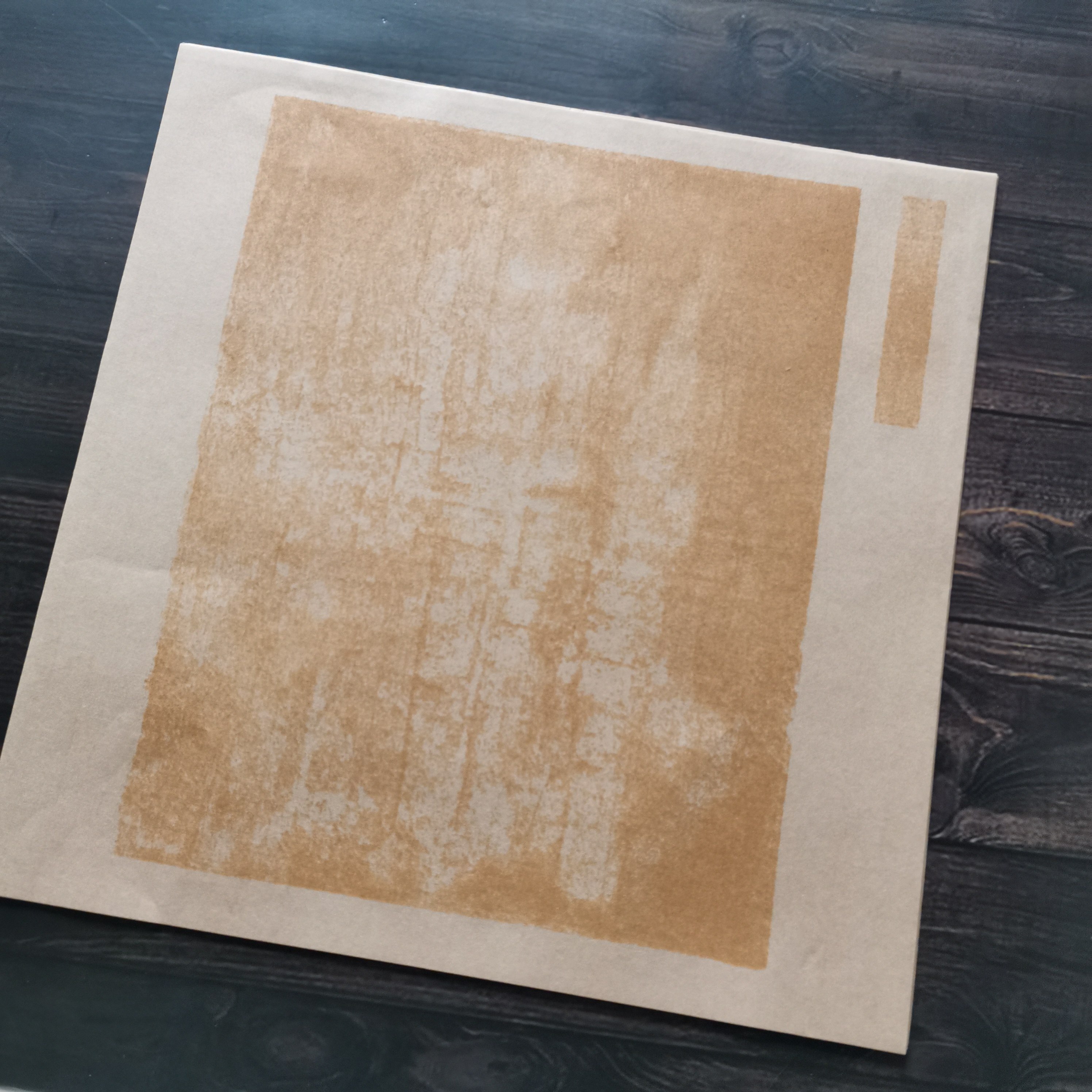 蜡染小楷宣纸薛帖帖戎蒸徒34cm复古斗方尺牍宣纸