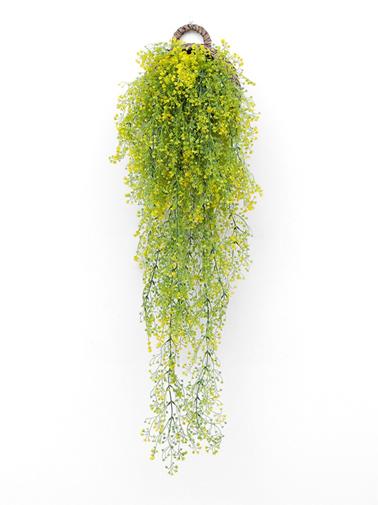 仿真金钟柳壁挂花藤装饰悬挂假花挂墙垂吊藤蔓植物墙面吊兰室内