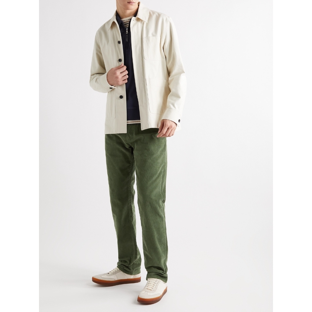 Officine Generale 2022早春新品男直筒灯芯绒长裤NAP颇特