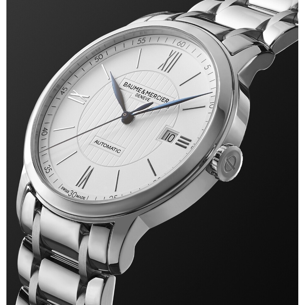 baumemercier名士克莱斯麦精钢男机械腕表m0a10334瑞士腕表