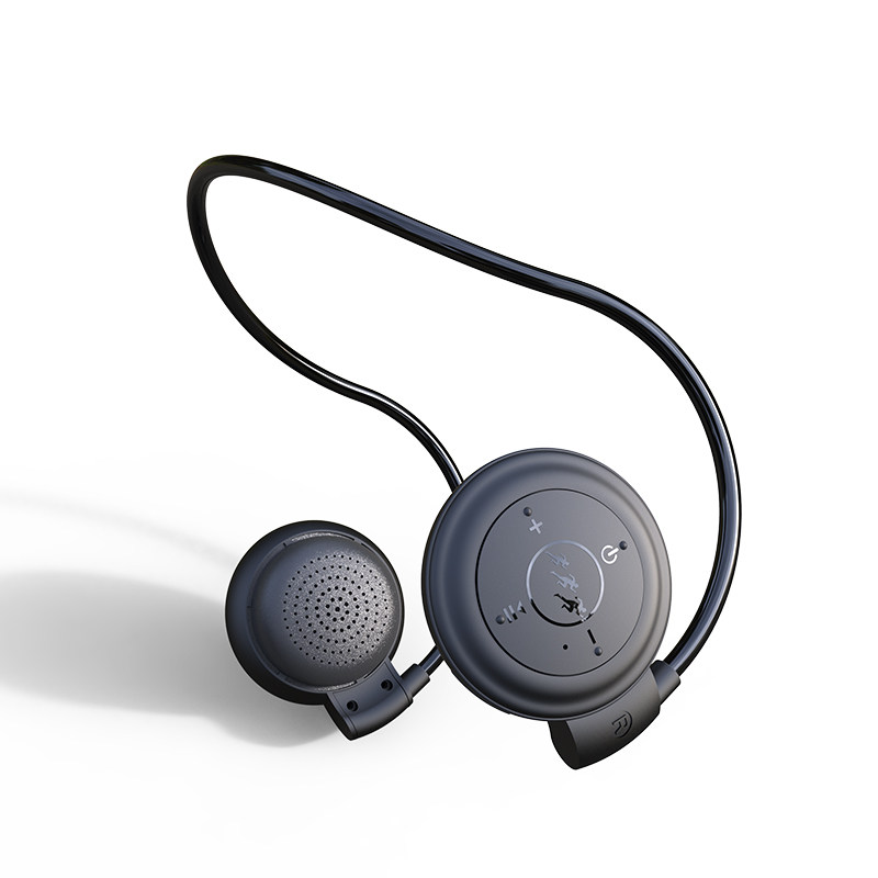 运动蓝牙耳机头戴无线插卡mp3一体式内存收音挂耳蓝牙耳机