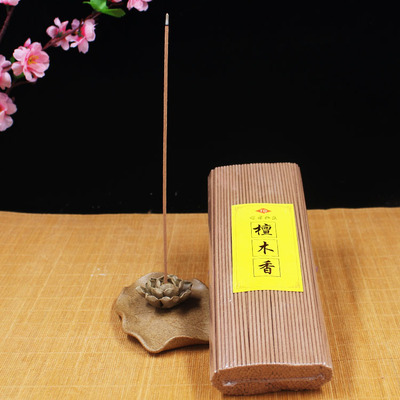 家用佛教礼佛供香无签香檀木香线香观音檀香香薰香料