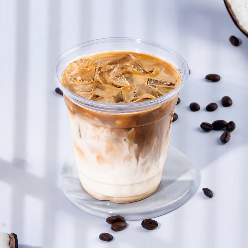 生椰koully冷冻1kg椰浆生打椰椰奶冻拿铁原料植物蛋白饮料