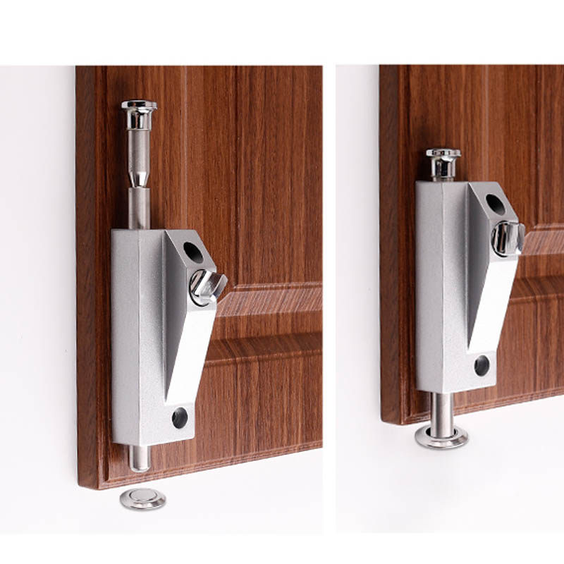 【明插销】自动旋转门插销锁插锁弹簧插销落地插锁有框门锁铝合