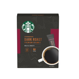 星巴克咖啡进口速溶咖啡黑咖啡经典美式10条装无糖