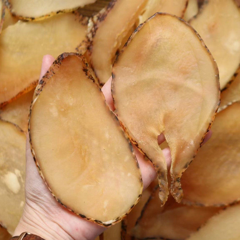 干货特大号足干特级响螺片无盐螺肉螺干淡干水产海螺