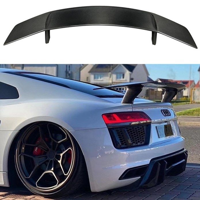 r8尾翼适用于奥迪碳纤维新款audiv10尾翼