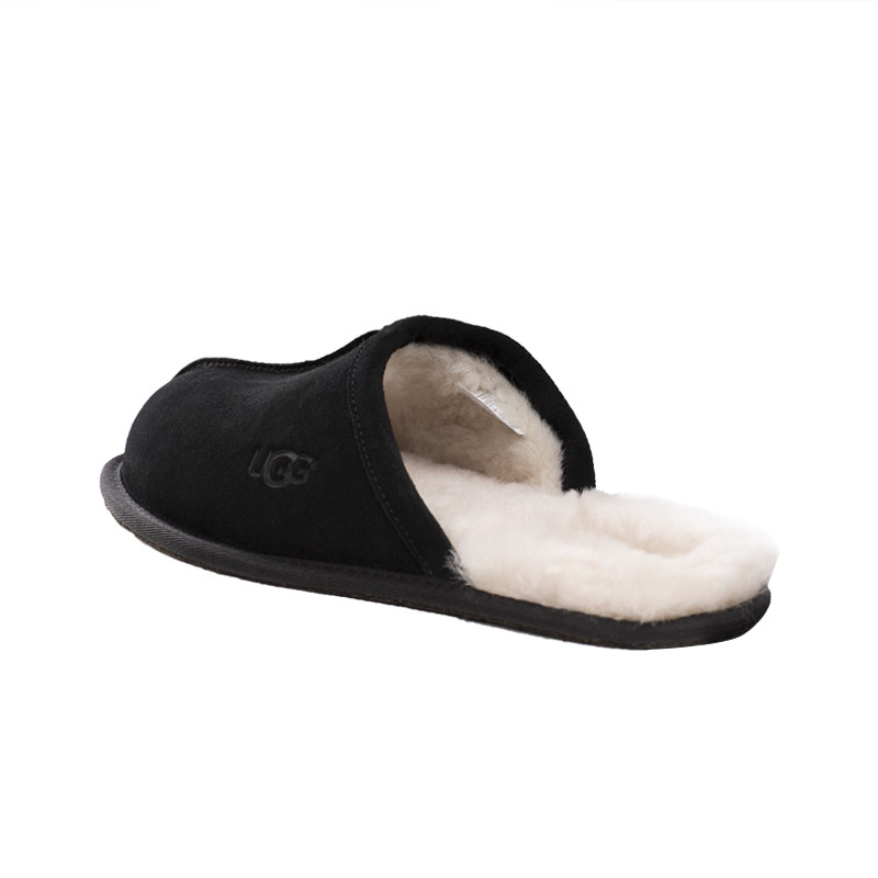 ugg我心男士居家拖鞋包头羊毛保暖毛皮柔软沙滩鞋