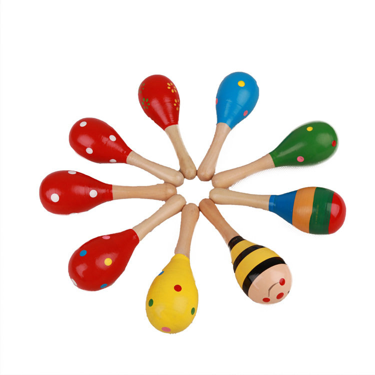 训练沙锤打击乐器抓握儿童蒙氏早教益智玩具幼儿园感统感统训练器材