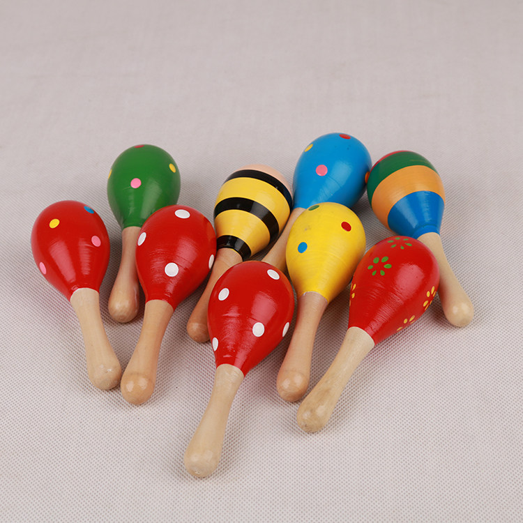 训练沙锤打击乐器抓握儿童蒙氏早教益智玩具幼儿园感统感统训练器材