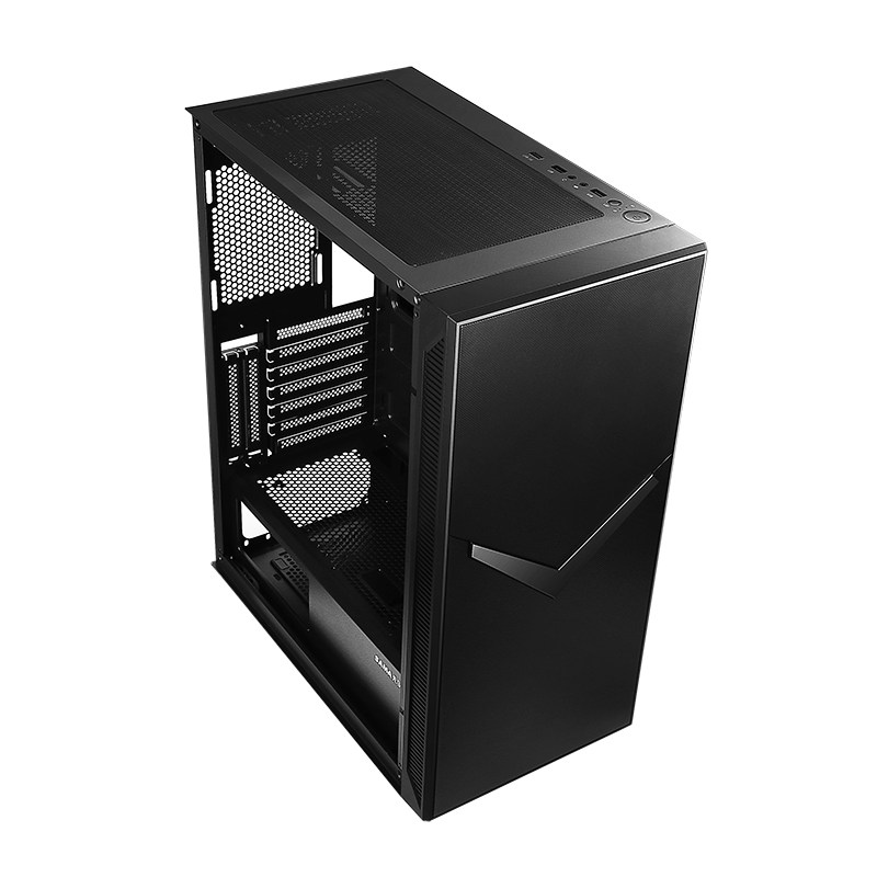 机箱先马愚公1号精品游戏台式电脑主机侧边玻璃机箱