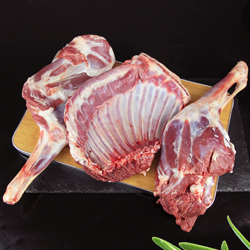 羊肉新鲜8斤羊腿羊排羊腰子内蒙古手抓冷冻苏尼特包邮半只羊现杀5