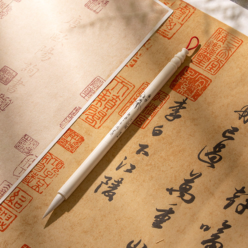 张小凤兼毫精制手工湖笔善琏国画初学驼骨狼毫毛笔
