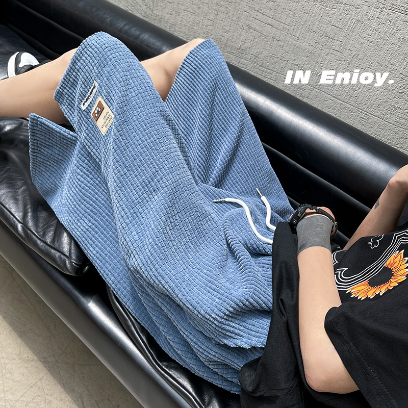 短裤男士夏季大码宽松休闲五分裤子潮流外穿运动薄款ins潮牌爆款