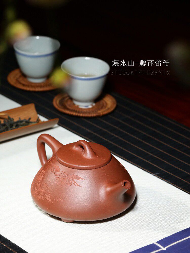 新品藏壶天下宜兴宜兴紫砂紫砂壶石瓢纯手工原矿茶壶许法良茶壶