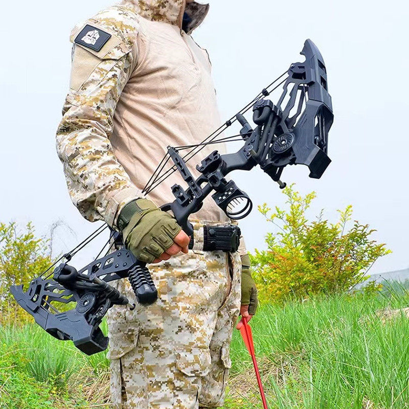 弓箭猛禽掠食者复合射击射箭钢珠两用套装户外飞镖
