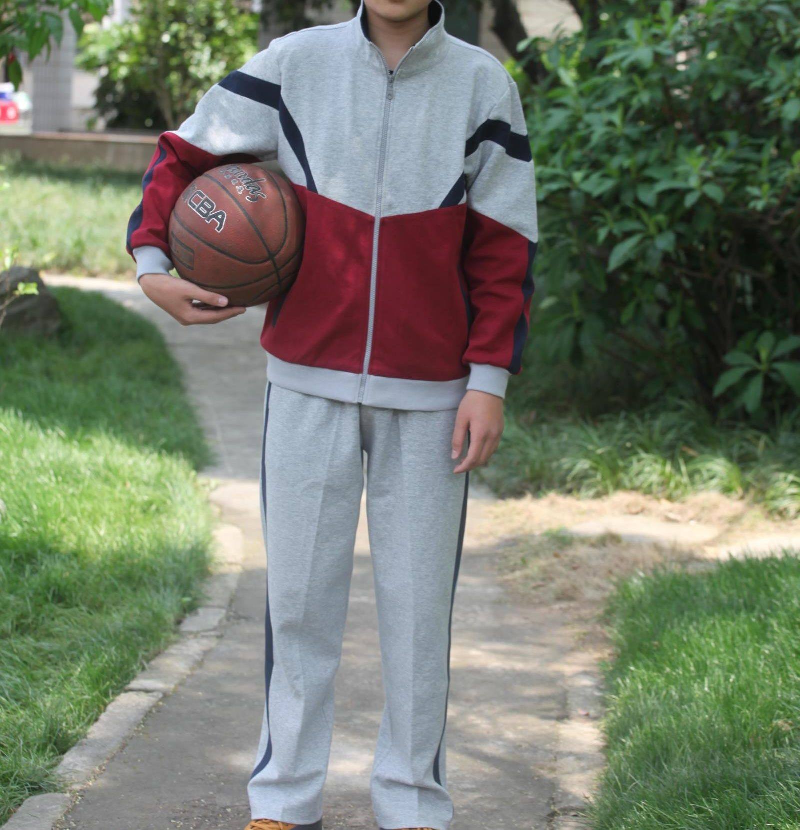 杭州浦沿中学2017级8年级春秋秋装学生校服2017年工作服