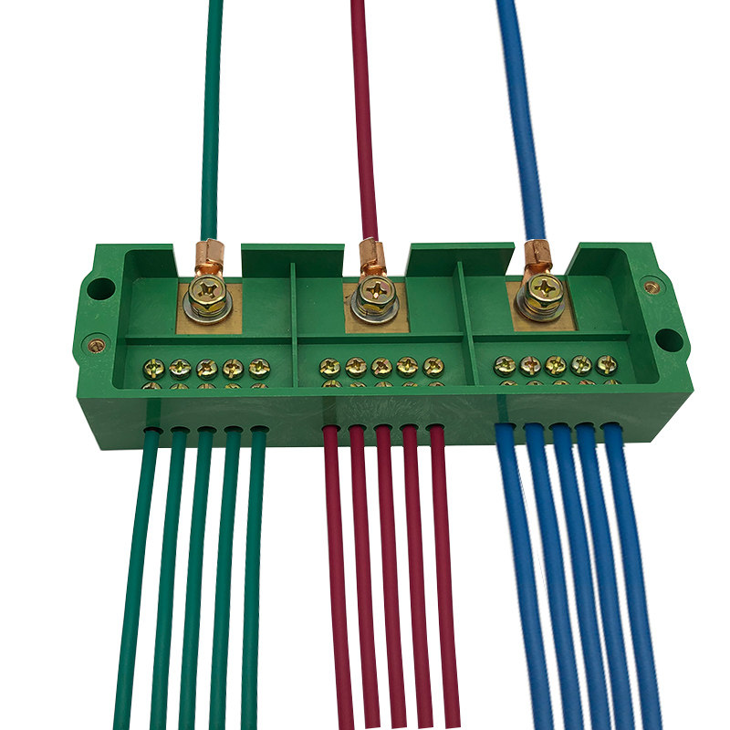 分线十五三相表户接线端子电线380v三进接线盒端子接线端子