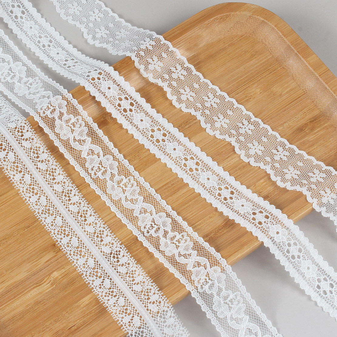 丝带白色蕾丝情人节鲜花花束蛋糕包装彩带婚礼丝带