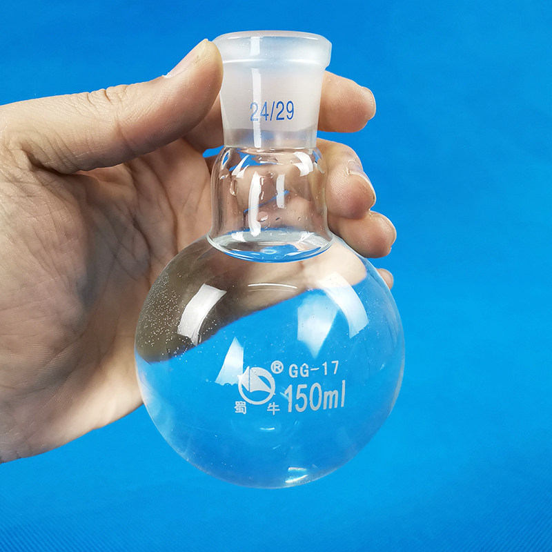 单口圆烧瓶100020003000500010000ml平底烧杯