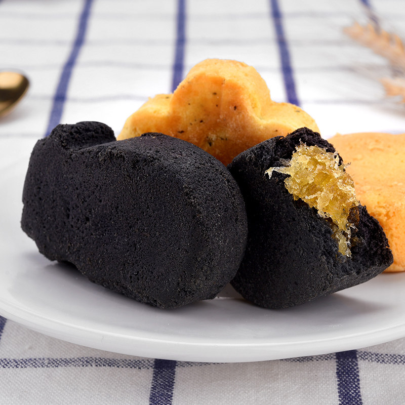 休闲零食点心糕点传统180g凤梨酥黑夫子六朝传统中式糕点