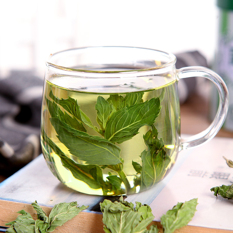 薄荷荷叶茶泡制薄采现罐鲜草茶25g原生态水茶代用