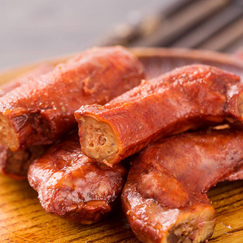 乡巴佬鸡脖20g蜜汁小鸡脖子卤味熟食休闲怀旧鸡肉零食