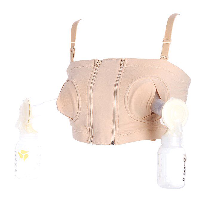 文胸手扶双边吸奶器免手通用钢圈哺乳文胸