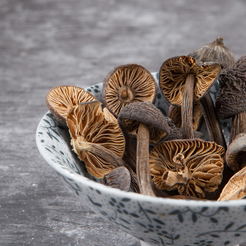 贵州特产鸡枞干货高山新鲜干菌蘑菇煲汤黑皮其它干货