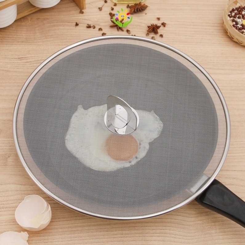 锅盖多功能滤水圆形耐热防溅厨房油隔防油溅网锅盖